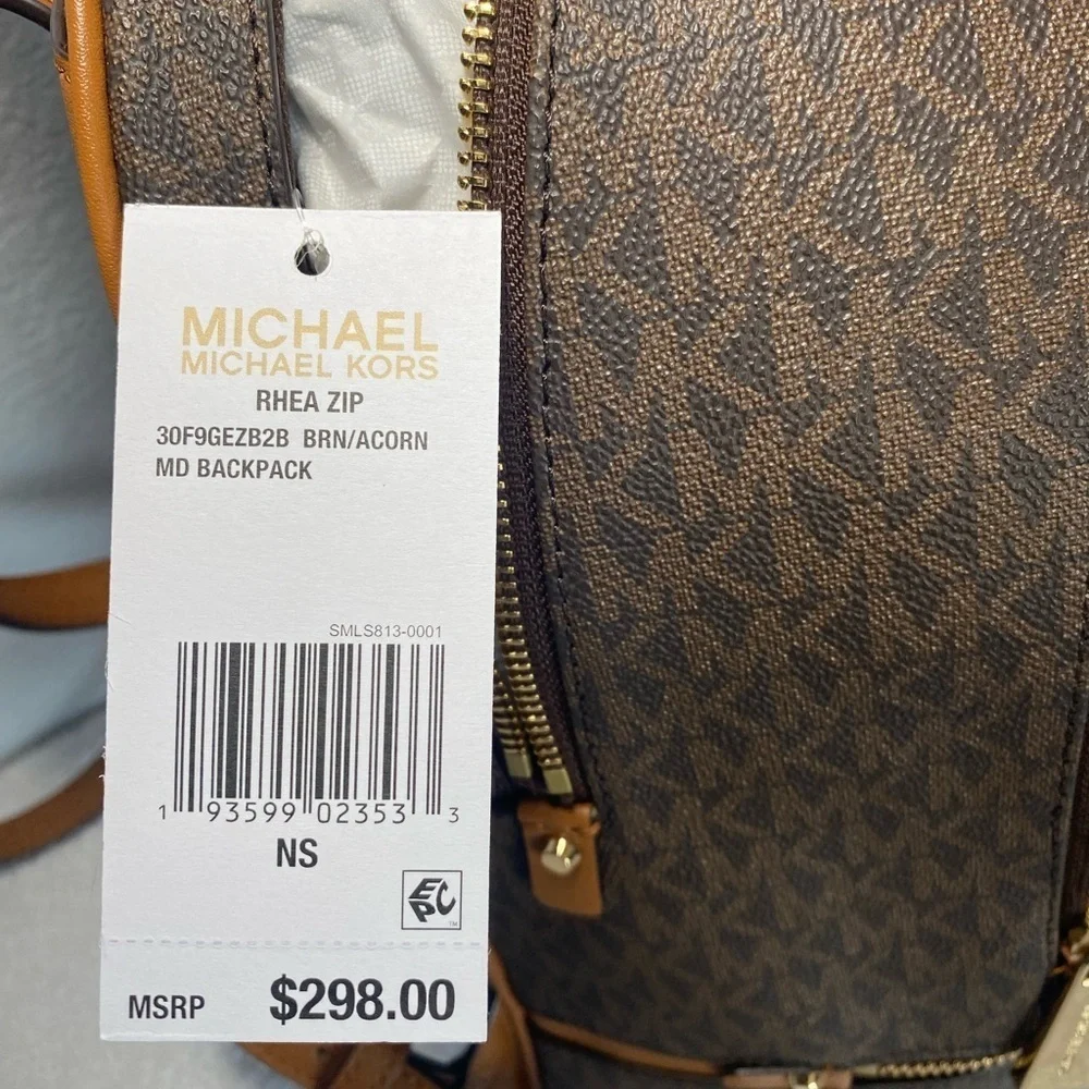 NWT Michael Kors Rhea medium backpack